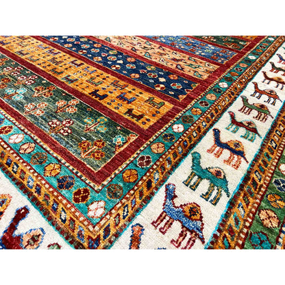 Khorjin Teppich - Nomadishe Stammeskunst, 208x153 cm - German Carpet Shop