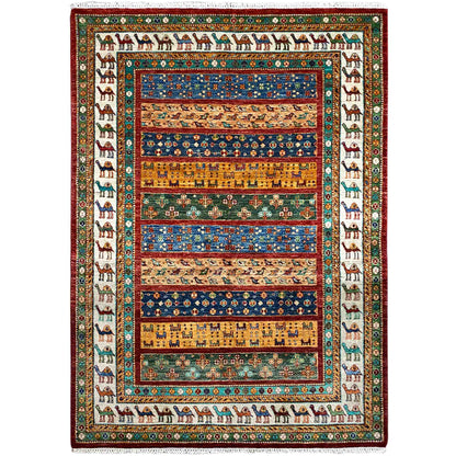 Khorjin Teppich - Nomadishe Stammeskunst, 208x153 cm - German Carpet Shop