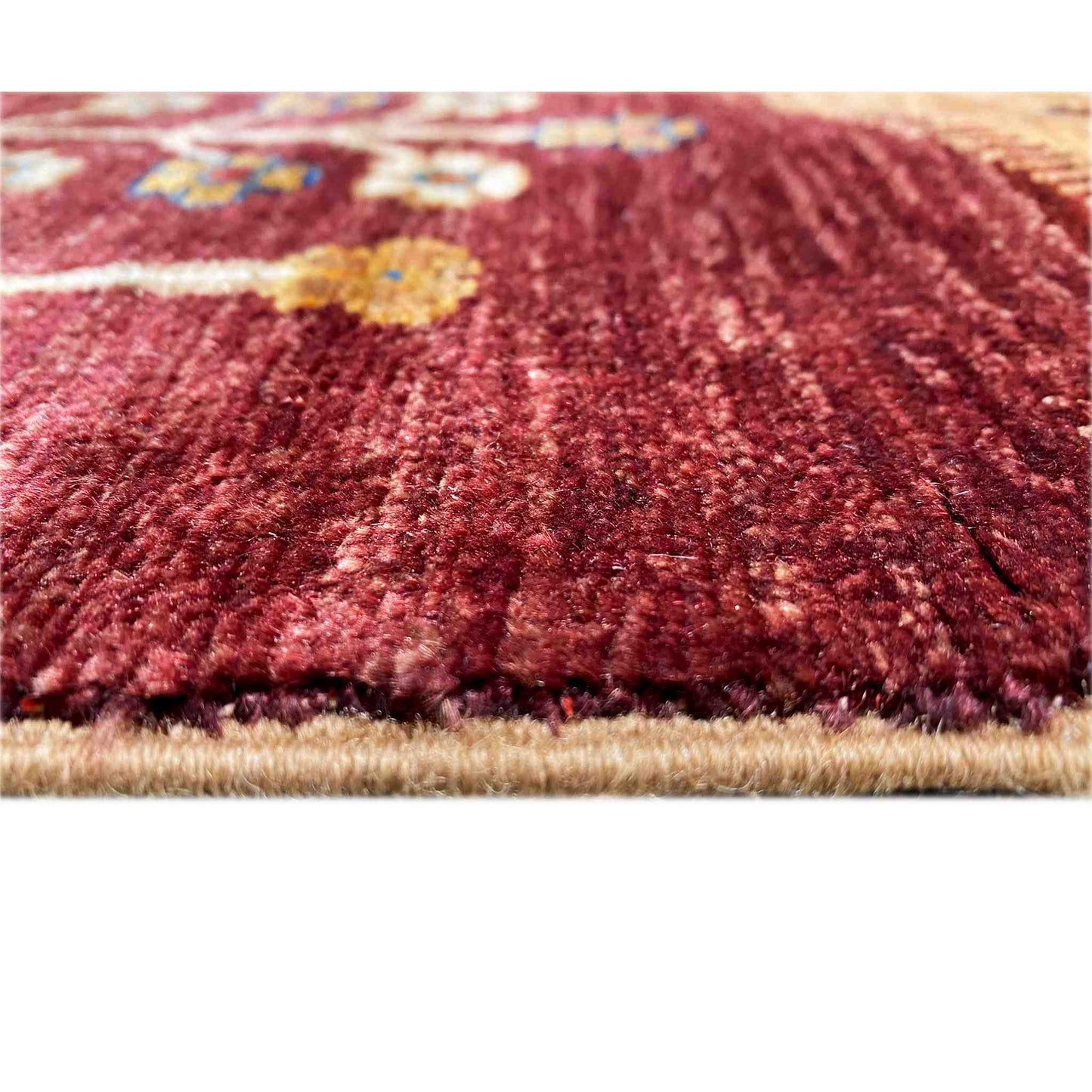 Khorjin Teppich - Verzaubertes Landschaftsdesign, 202x177 cm - German Carpet Shop