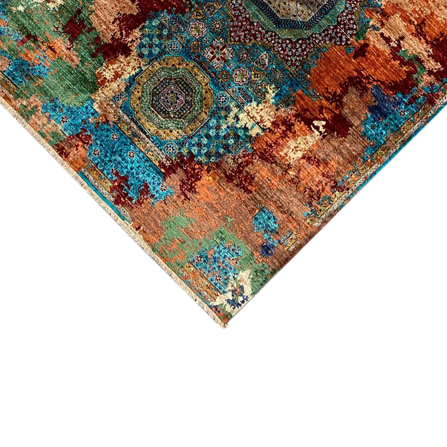 Mamluk Teppich, Rost/Mehrfarbig, 236x171 cm - German Carpet Shop