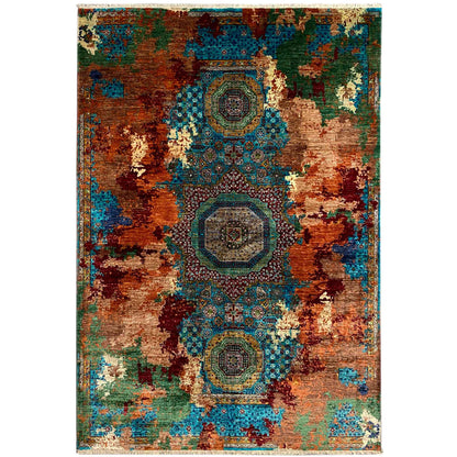 Mamluk Teppich, Rost/Mehrfarbig, 236x171 cm - German Carpet Shop
