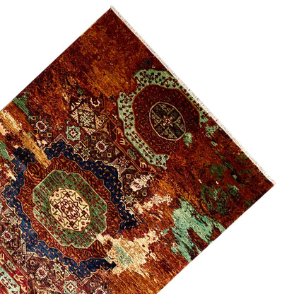 Mamluk Teppich, Rost/Mehrfarbig, 236x173 cm - German Carpet Shop