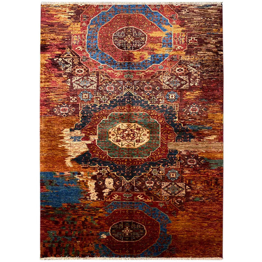 Mamluk Teppich, Rost/Mehrfarbig, 239x172 cm - German Carpet Shop