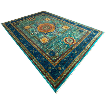 Handgeknüpfter Mamluk Teppich 397x297cm - German Carpet Shop