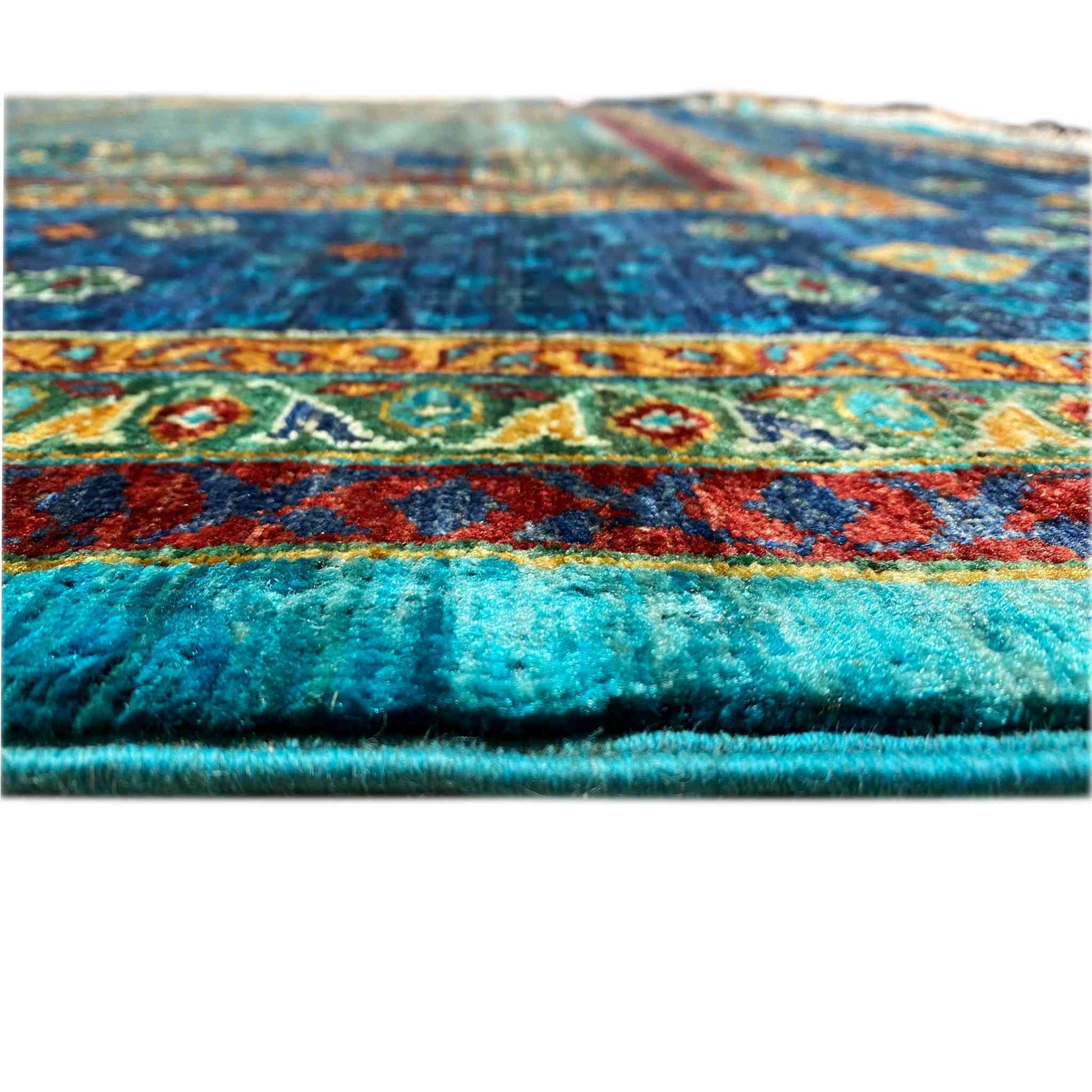 Handgeknüpfter Mamluk Teppich 397x297cm - German Carpet Shop