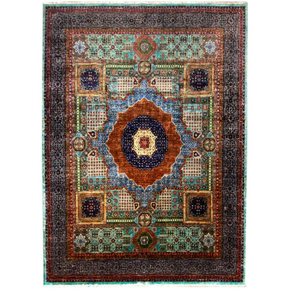 Handgeknüpfter Mamluk Teppich 310x258 cm - German Carpet Shop