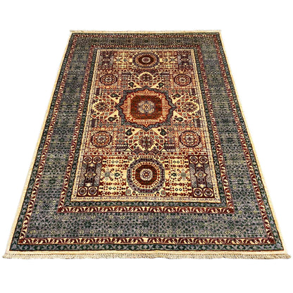 Handgeknüpfter Mamluk Teppich 180x127 cm - German Carpet Shop