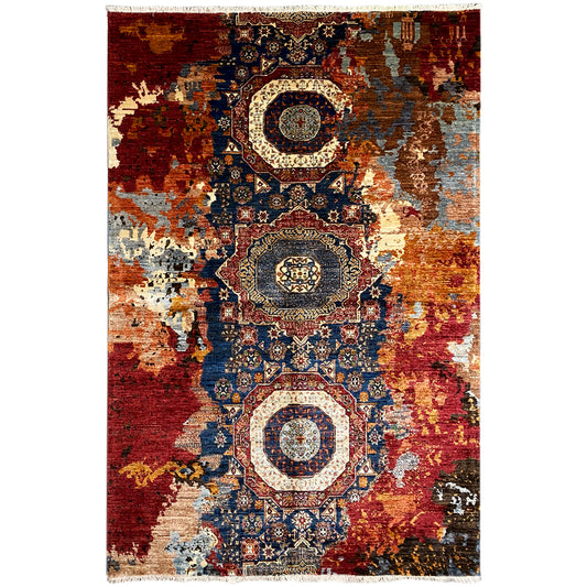 Handgeknüpfter Mamluk Teppich 240x173 cm - German Carpet Shop