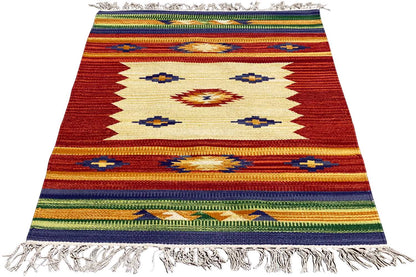 Moderne Kelim Teppiche - Samak (60x90 cm) - German Carpet Shop