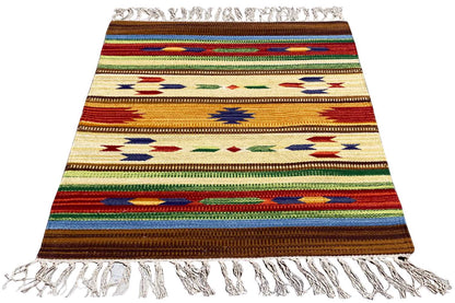 Moderne Kelim Teppiche - Samak (60x90 cm) - German Carpet Shop
