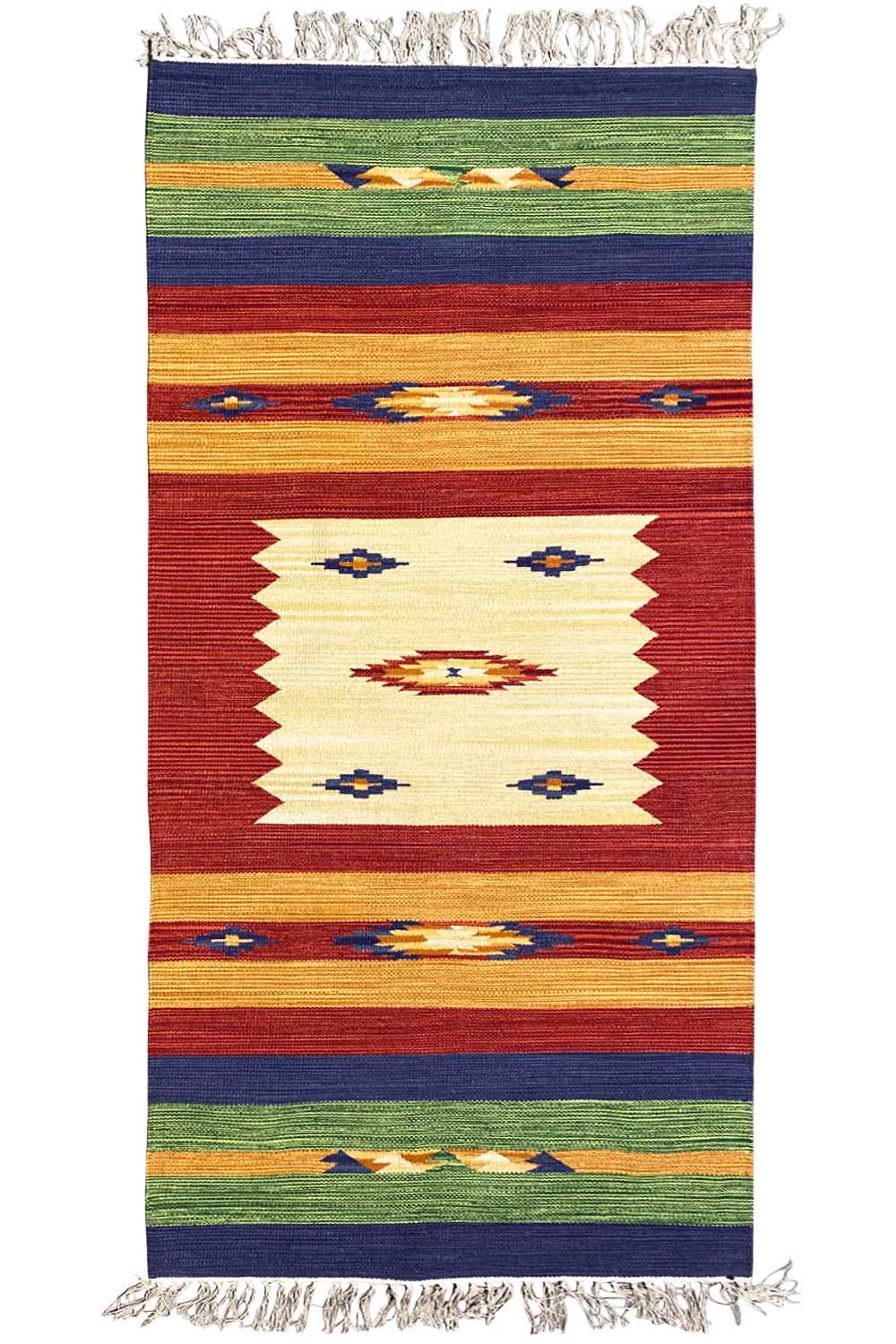 Moderner Kelim Teppich - Samak (80x200 cm) - German Carpet Shop