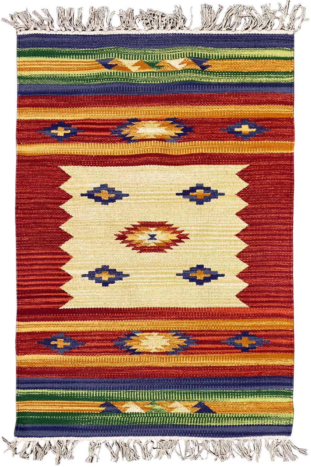 Moderne Kelim Teppiche - Samak (60x90 cm) - German Carpet Shop
