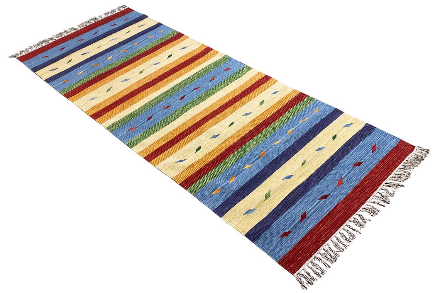 Moderner Kelim Teppich - Samak (80x200 cm) - German Carpet Shop