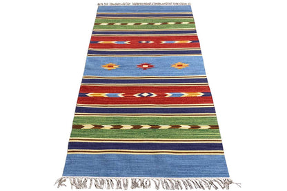 Moderner Kelim Teppich - Samak (80x200 cm) - German Carpet Shop