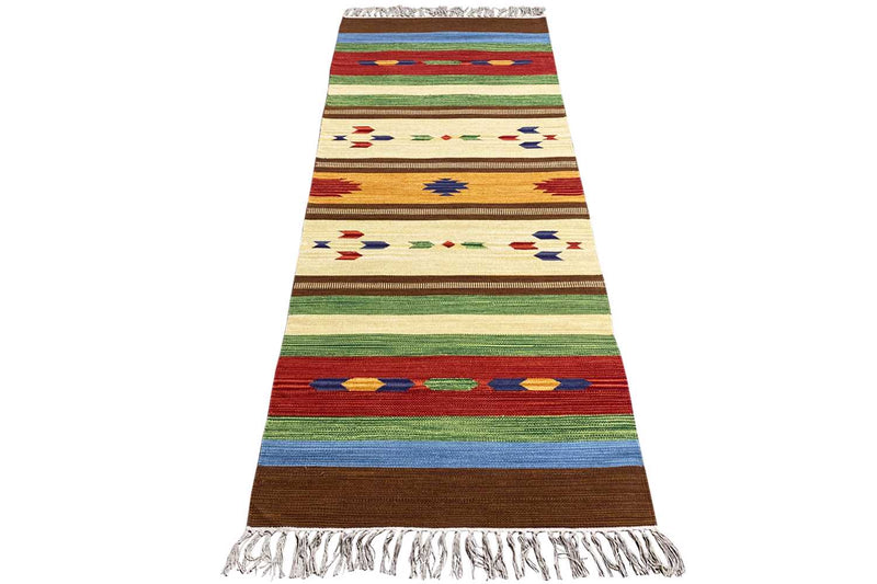 Modern Kelim Carpet - Samak (80x200cm) 