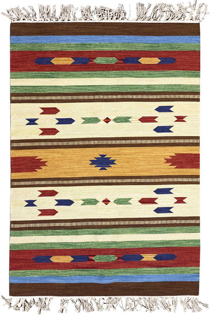 Moderner Kelim Teppich - Samak (140X200 cm) - German Carpet Shop