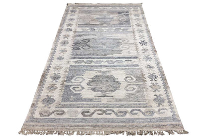 Moderne Kelim - Dhurrie - (244x152 cm) - German Carpet Shop