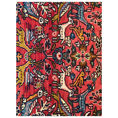  Poshti Teppich, Rot, 77x51cm - Premium Poshti Teppich from German Carpet Shop - Just €170! Shop now at German Carpet Shop