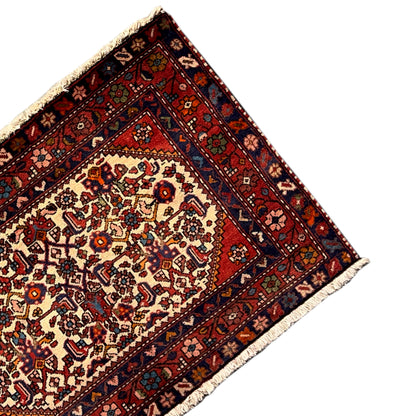 Poshti Teppich, Rot, 109x66cm - Premium Poshti Teppich from German Carpet Shop - Just €199! Shop now at German Carpet Shop