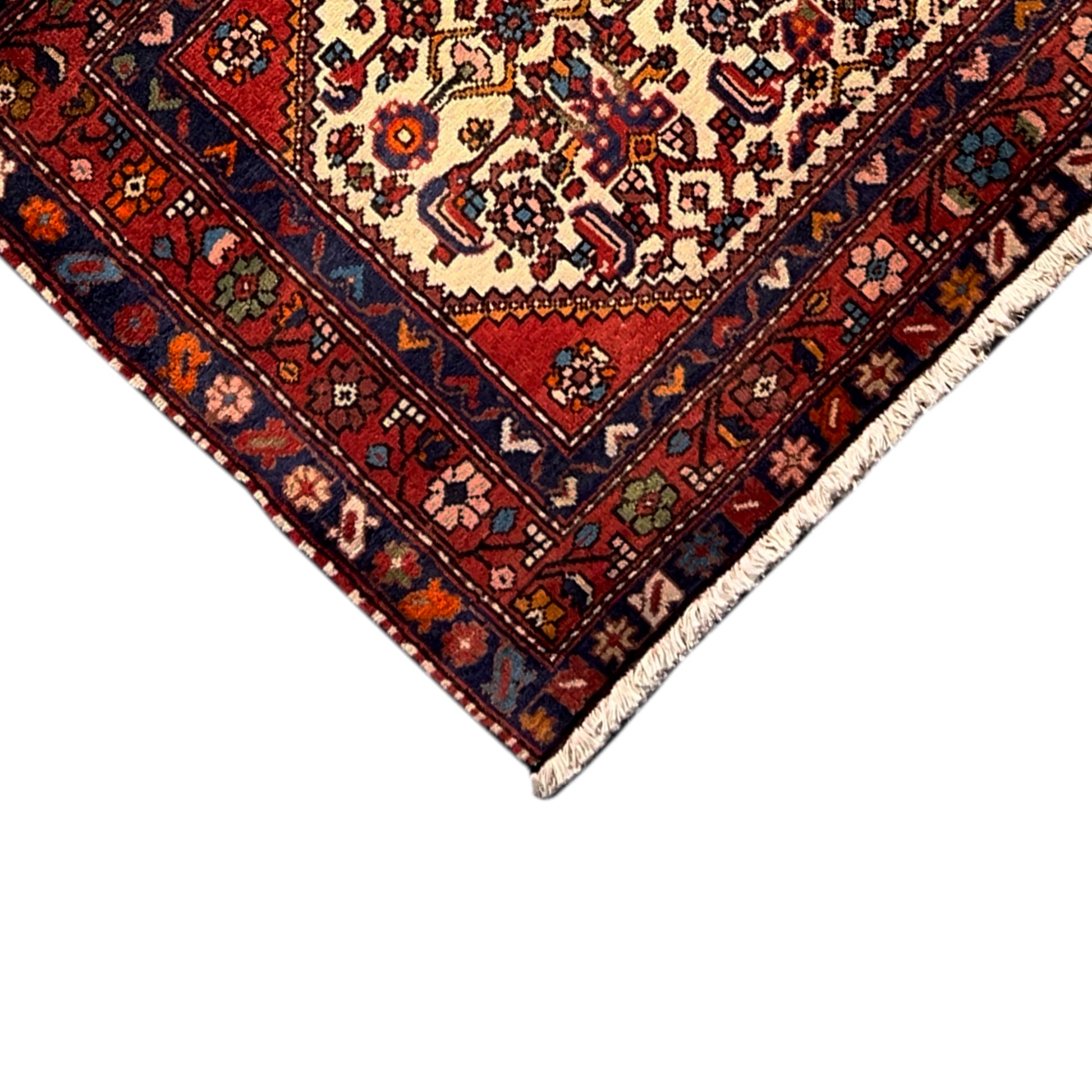  Poshti Teppich, Rot, 109x66cm - Premium Poshti Teppich from German Carpet Shop - Just €199! Shop now at German Carpet Shop