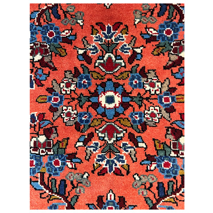  Poshti Teppich, Orange, 80x68cm - Premium Poshti Teppich from German Carpet Shop - Just €149! Shop now at German Carpet Shop