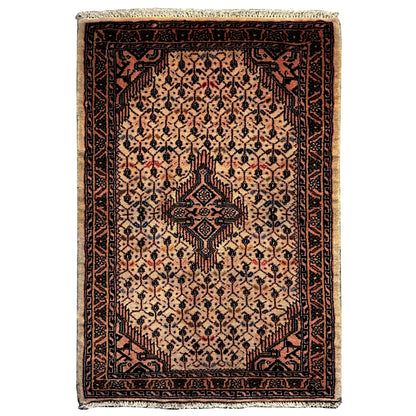  Poshti Teppich, Beige, 92x61cm - Premium Poshti Teppich from German Carpet Shop - Just €199! Shop now at German Carpet Shop