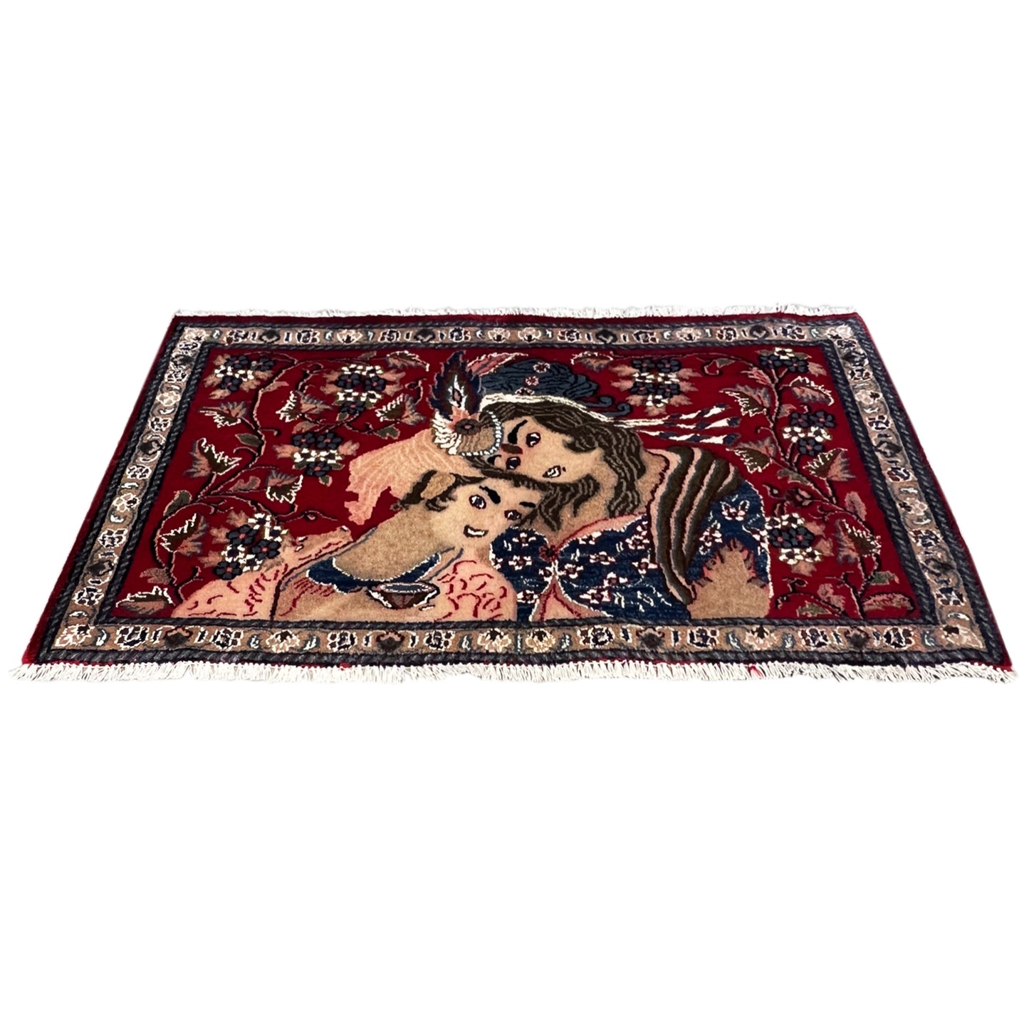  Poshti Teppich Rot, 98x53cm - Premium Poshti Teppich from German Carpet Shop - Just €239! Shop now at German Carpet Shop