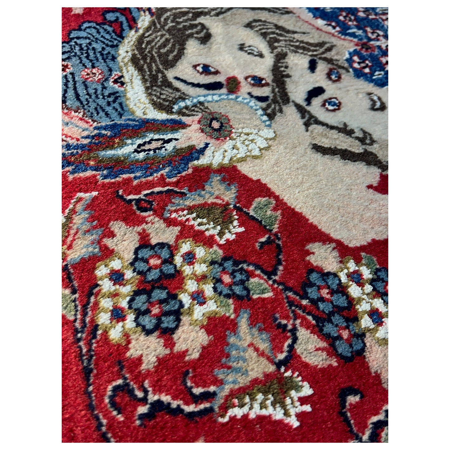  Poshti Teppich Rot, 98x53cm - Premium Poshti Teppich from German Carpet Shop - Just €239! Shop now at German Carpet Shop