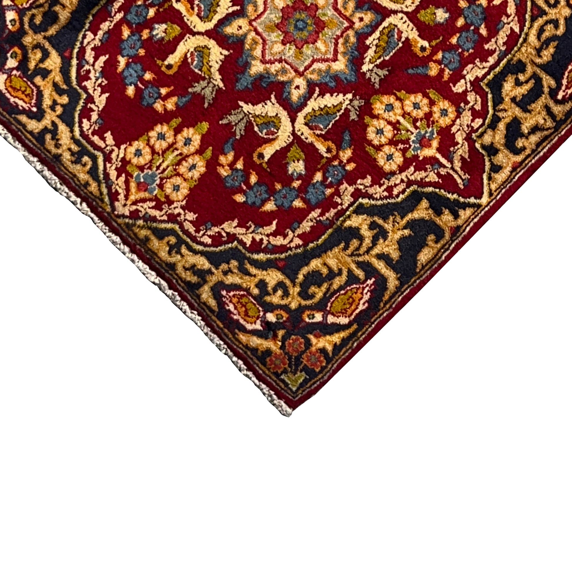  Poshti Teppich, Rot, 66x64 cm - Premium Poshti Teppich from German Carpet Shop - Just €190! Shop now at German Carpet Shop