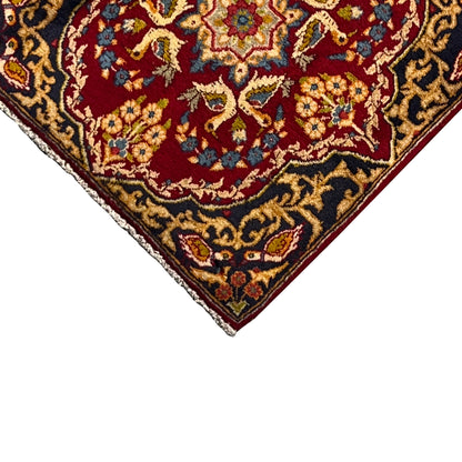  Poshti Teppich, Rot, 66x64 cm - Premium Poshti Teppich from German Carpet Shop - Just €190! Shop now at German Carpet Shop