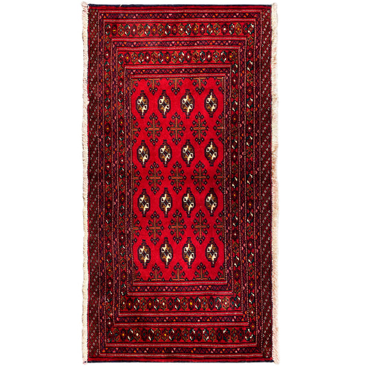 Poshti Turkemen rug - 115x55 cm