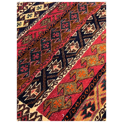  Poshti Teppich, Bunt, 56x60cm - Premium Poshti Teppich from German Carpet Shop - Just €140! Shop now at German Carpet Shop