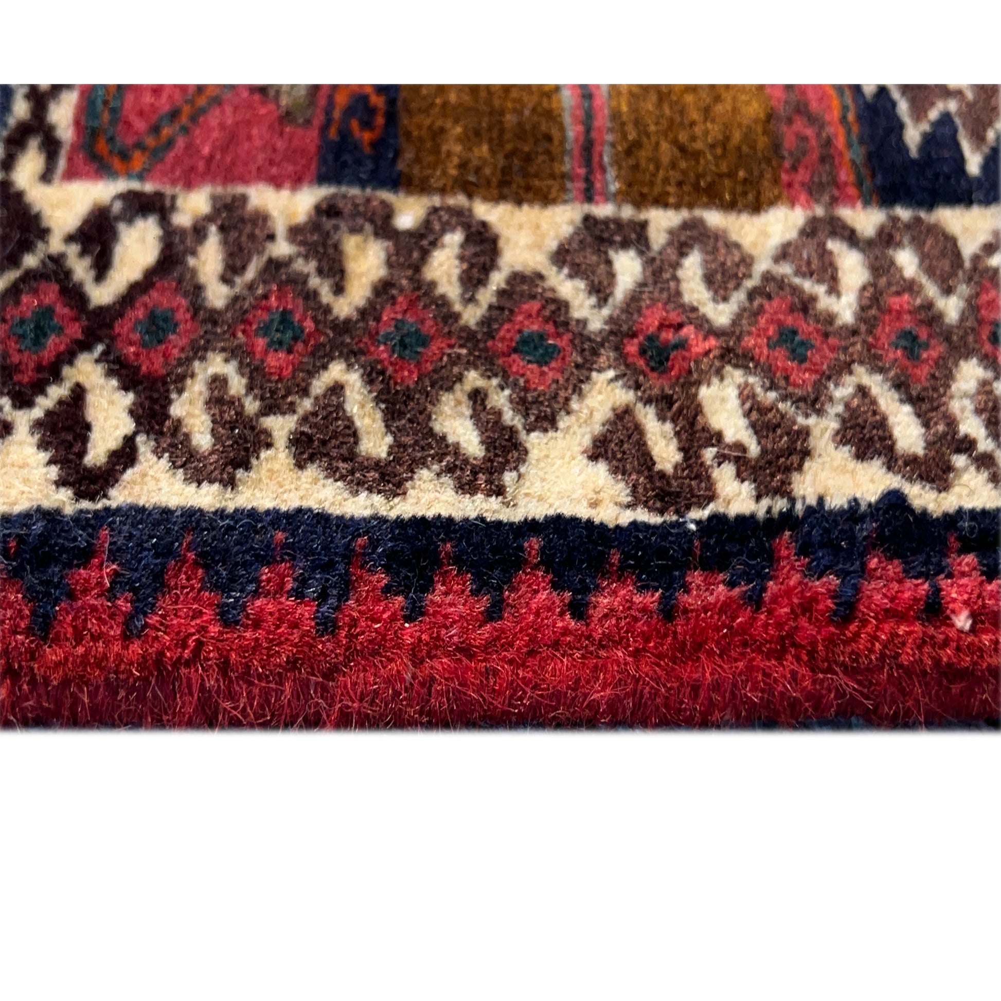  Poshti Teppich, Bunt, 56x60cm - Premium Poshti Teppich from German Carpet Shop - Just €140! Shop now at German Carpet Shop