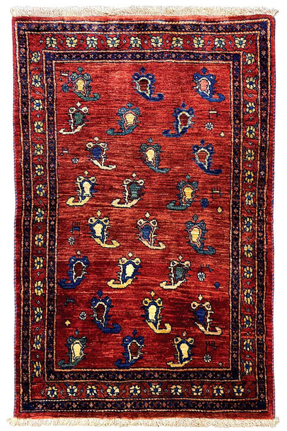 Qashqai - Teppich 101417 (117x71 cm) - German Carpet Shop