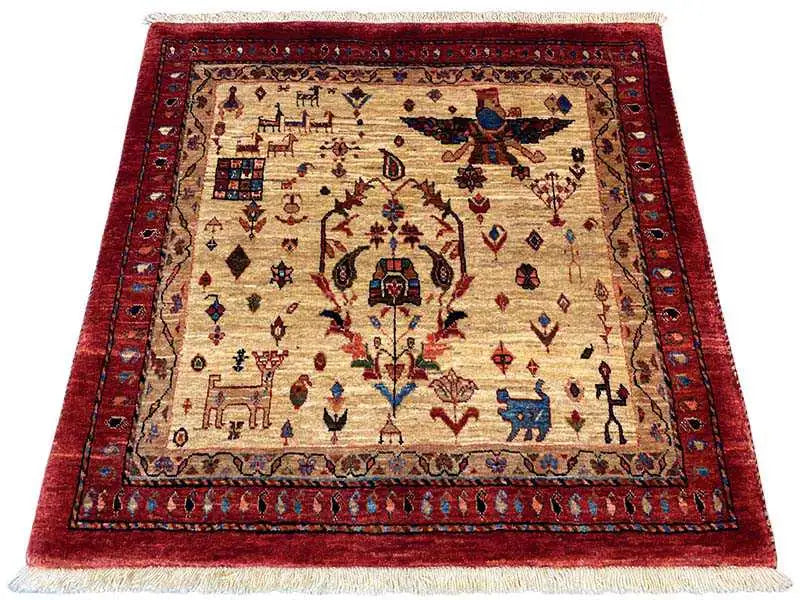 Qashqai Exklusiv (99x92cm) - German Carpet Shop