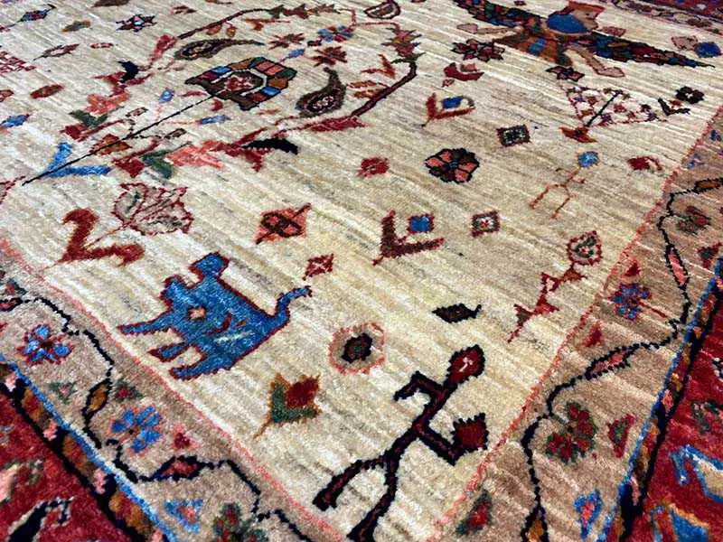 Qashqai Exklusiv (99x92cm) - German Carpet Shop