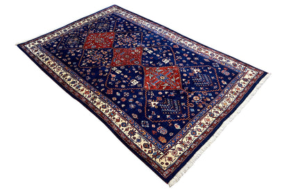  Qashqai - Teppich (206x132cm) - Premium Teppich from German Carpet Shop - Just €1690! Shop now at German Carpet Shop