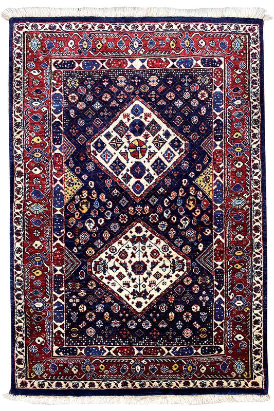  Qashqai Exklusiv (129x80cm) - Premium Teppich from German Carpet Shop - Just €790! Shop now at German Carpet Shop