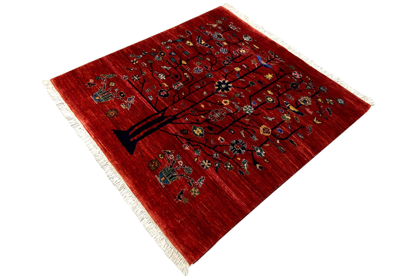  Qashqai Exklusiv 19856 - (110x107 cm) - Premium Teppich from German Carpet Shop - Just €950! Shop now at German Carpet Shop