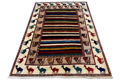 Qashqai Exklusiv (188x140cm) - German Carpet Shop