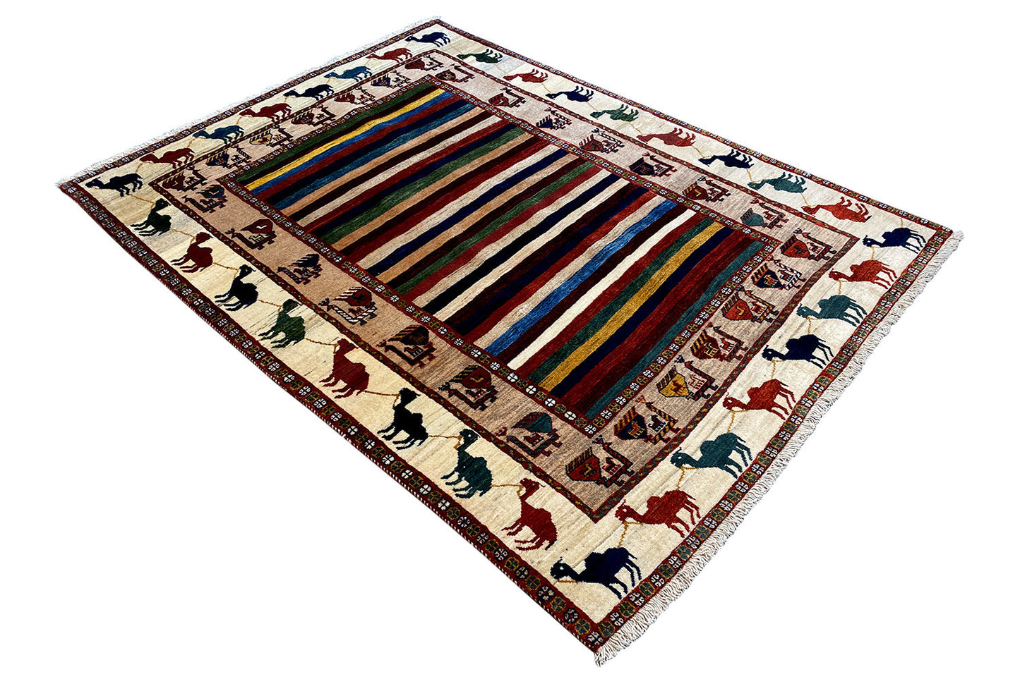 Qashqai Exklusiv (188x140cm) - German Carpet Shop