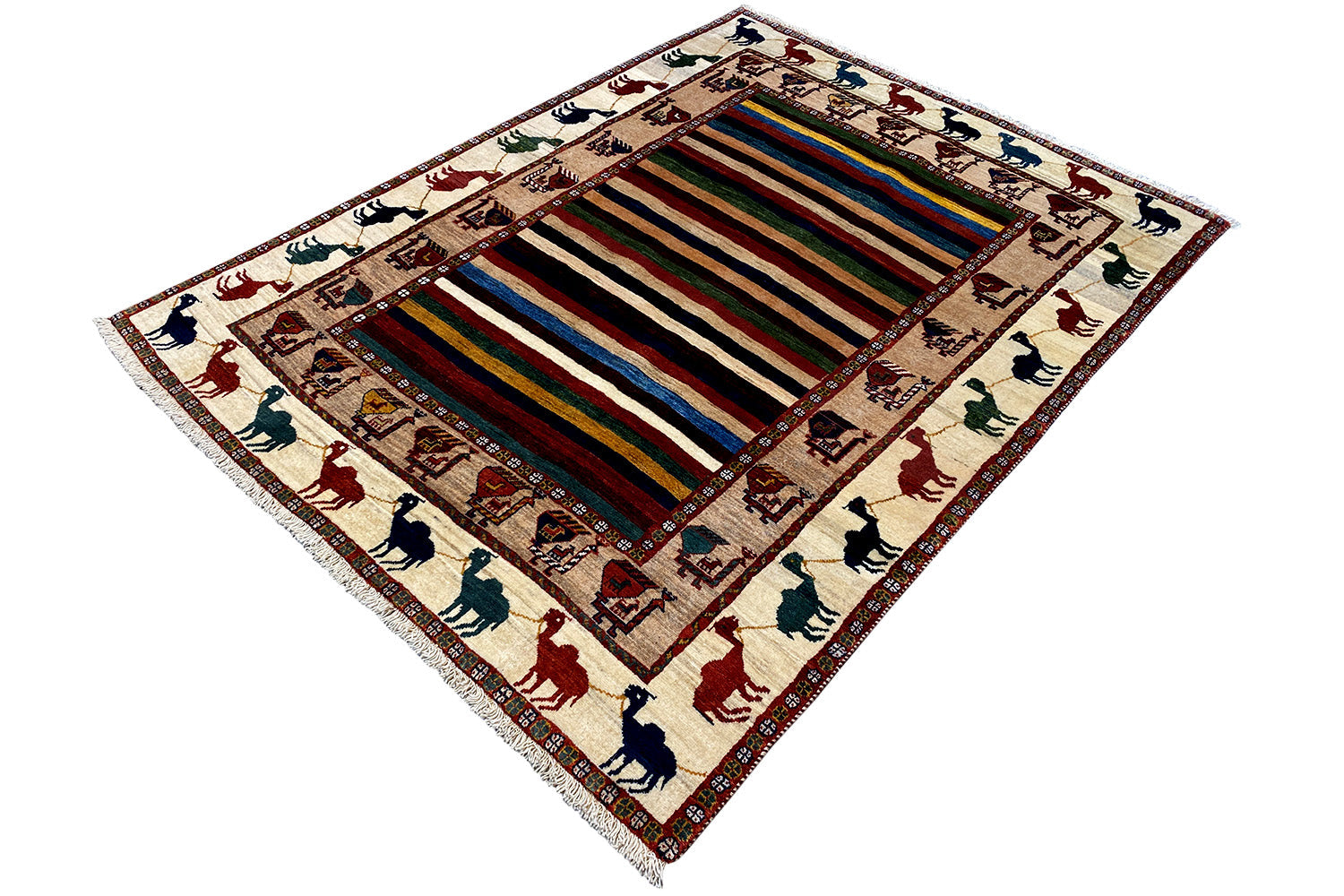Qashqai Exklusiv (188x140cm) - German Carpet Shop