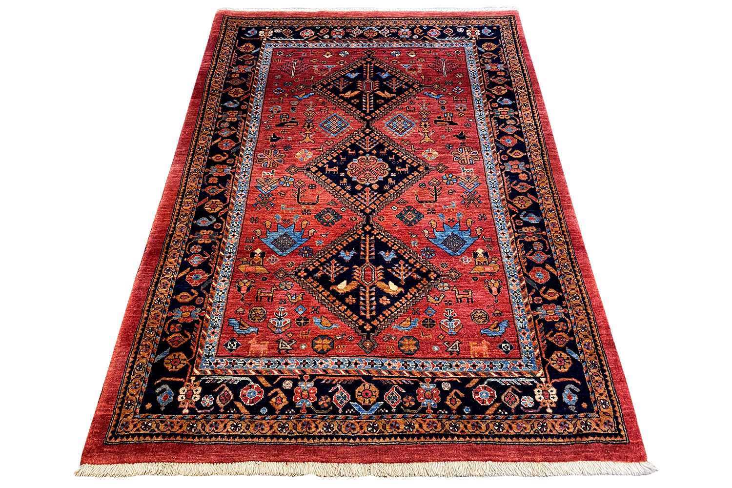 Qashqai - Teppich 202030 (169x120 cm) - German Carpet Shop