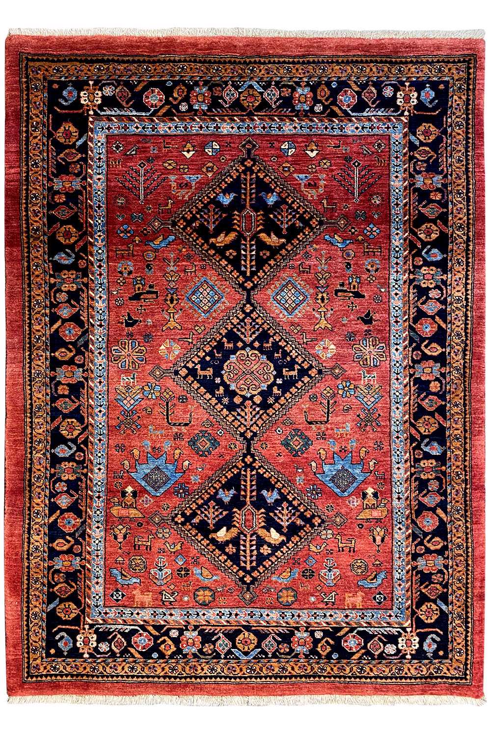 Qashqai - Teppich 202030 (169x120 cm) - German Carpet Shop