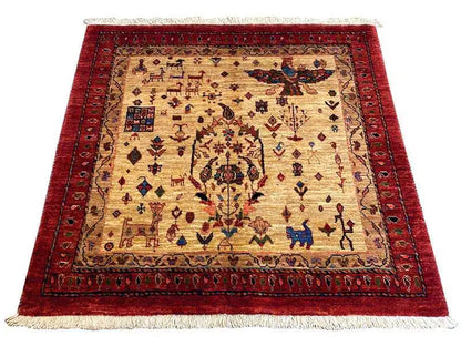 Qashqai Exklusiv (100x99cm) - German Carpet Shop