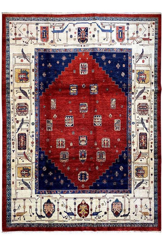 Qashqai - Klassik (381x298 cm) - German Carpet Shop
