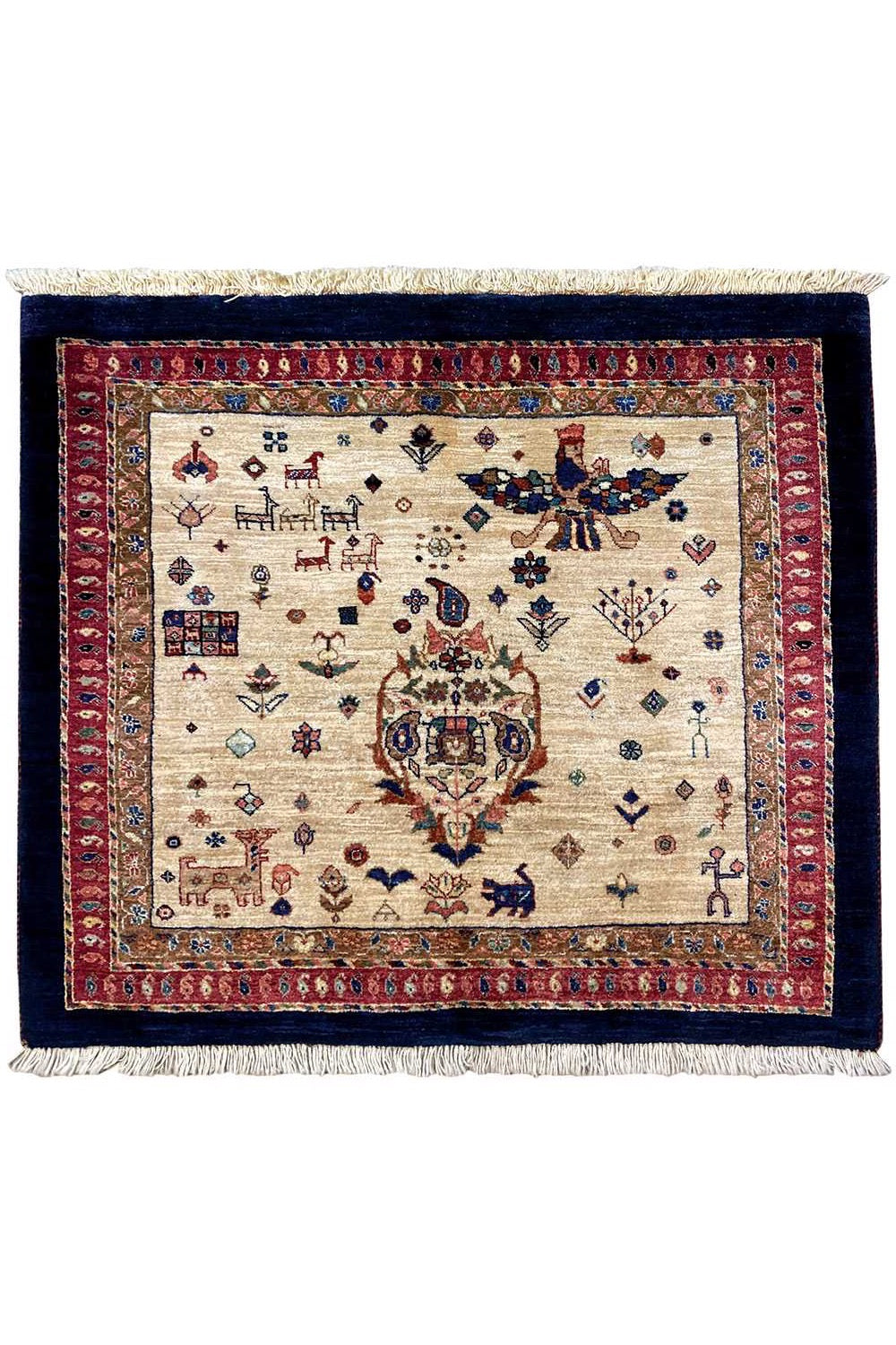 Qashqai Exklusiv (108x92cm) - German Carpet Shop