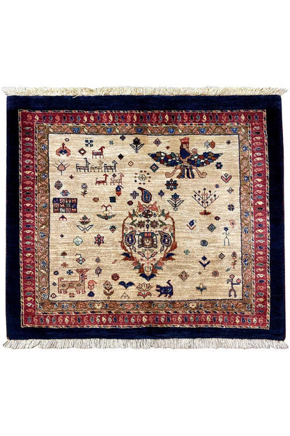Qashqai Exklusiv (108x92cm) - German Carpet Shop