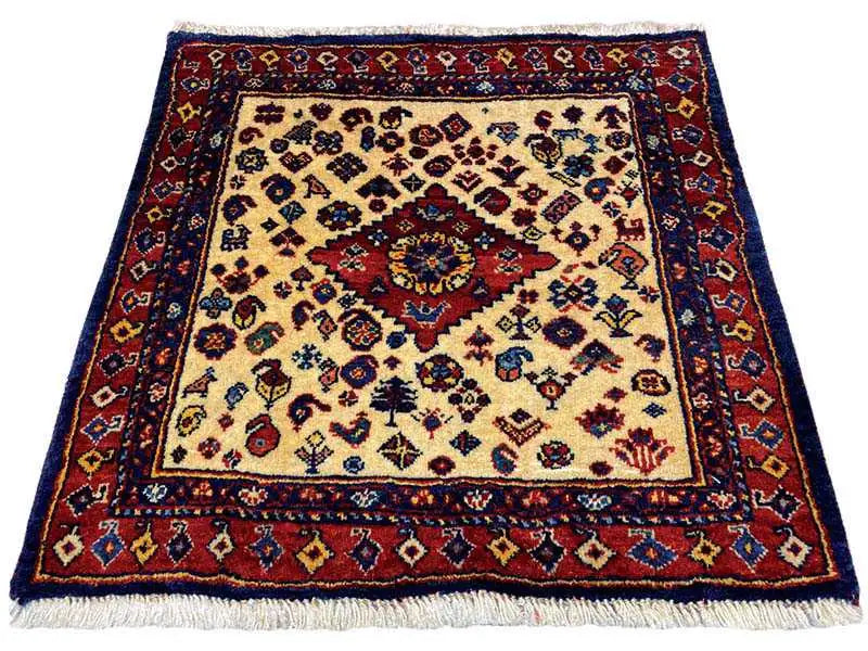 Qashqai Exklusiv (54x53cm) - German Carpet Shop