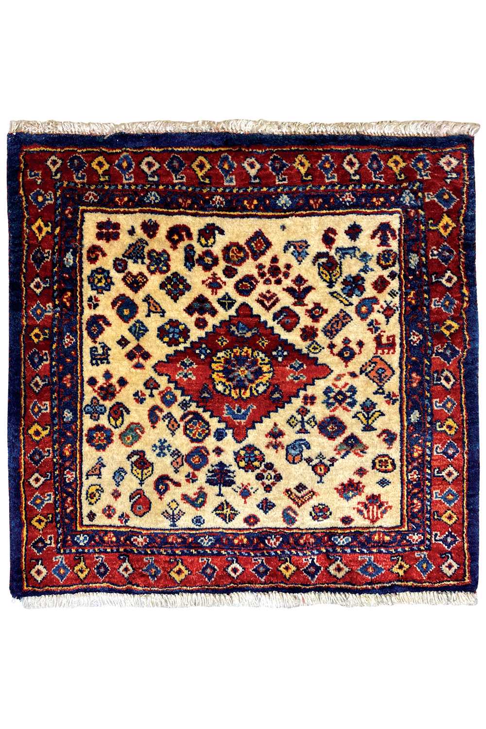 Qashqai Exklusiv (54x53cm) - German Carpet Shop
